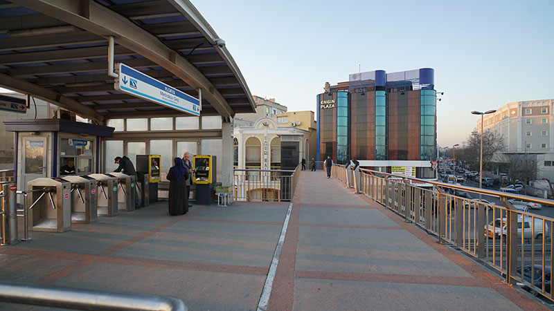Florya Metrobüs İstasyonu İnşaatı